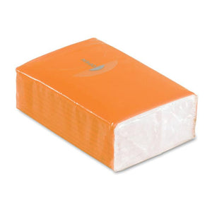 10 komada promotivnih mini papirnatih maramica, narančaste boje | Poslovni pokloni