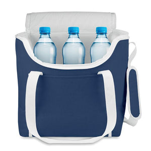Promotivna termo torba s bočnim džepom, plave boje, za tisak loga | Poslovni pokloni