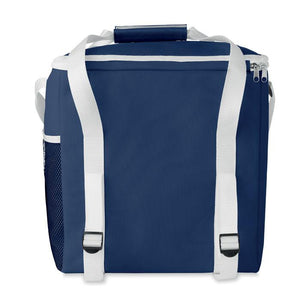 Promotivna termo torba s bočnim džepom, plave boje | Poslovni pokloni