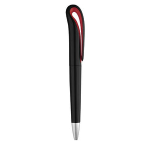 Kemijska olovka za tisak loga Crni Labud, crvene boje | Poslovni pokloni