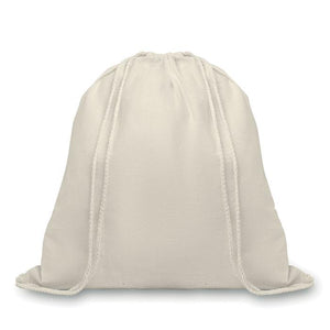 Promotivni ruksak / vrećica s vezicama od organskog pamuka, za tisak loga