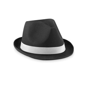 Reklamni šešir od poliestera s trakom u boji | Poslovni pokloni