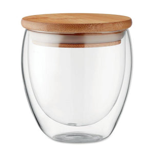 Promotivna čaša sa dvostrukim stijenkama i poklopcem, 250ml | Poslovni pokloni