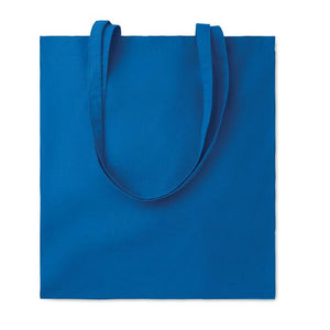 Promotivna pamučna vrećica za kupovinu sa dugim ručkama 180 gr royal plave boje | Poslovni pokloni | Promo pokloni