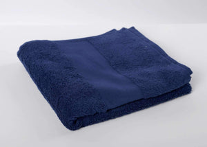 Poslovni pokloni | Promo pokloni | Promotivni ručnik budget, 70x140cm, navy plave boje