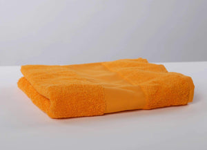 Poslovni pokloni | Promo pokloni | Promotivni ručnik budget, 70x140cm, narančaste boje