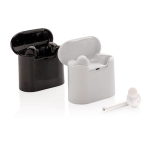 Promotivne bežične slušalice s kućištem za punjenje | Poslovni pokloni