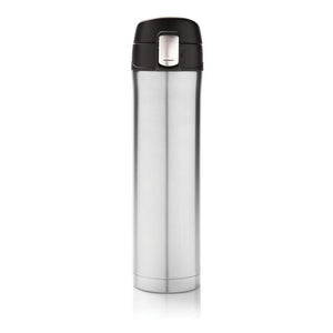 Reklamna boca sa jednostavnim vakuum zaključavanjem srebrna za tisak logotipa | Poslovni pokloni | Promo pokloni