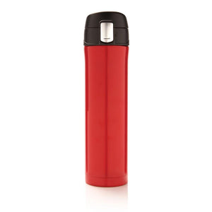 Promotivna boca sa jednostavnim vakuum zaključavanjem crvena za tisak logotipa | Poslovni pokloni | Promo pokloni