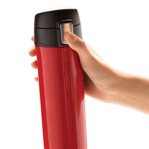 Promotivna boca sa jednostavnim vakuum zaključavanjem crvena | Poslovni pokloni | Promo pokloni