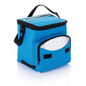 Promotivna sklopiva rashladna torba plave boje za tisak logotipa | Poslovni pokloni | Promo pokloni