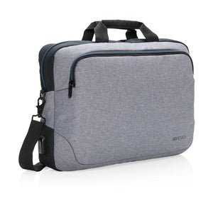 Reklamna torba za 15" laptop Atara sive boje | Poslovni pokloni | Promo pokloni