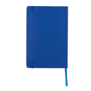 Promidžbeni notes A5 s tvrdim uvezom PU Deluxe, royal plave boje | Poslovni pokloni