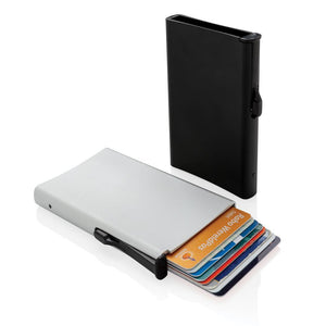 Promotivni aluminijski držač kartica s RFID blokadom | Poslovni pokloni